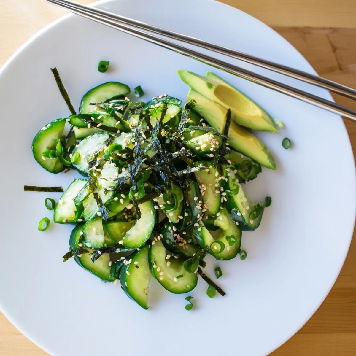 Sushi Cucumber Salad