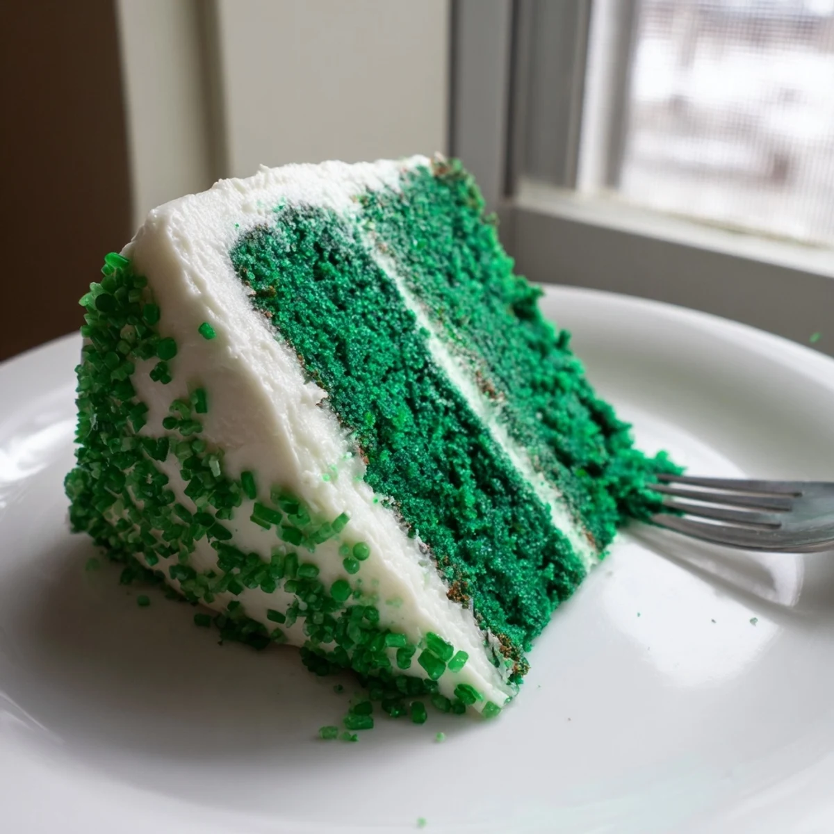 Green Velvet Cake