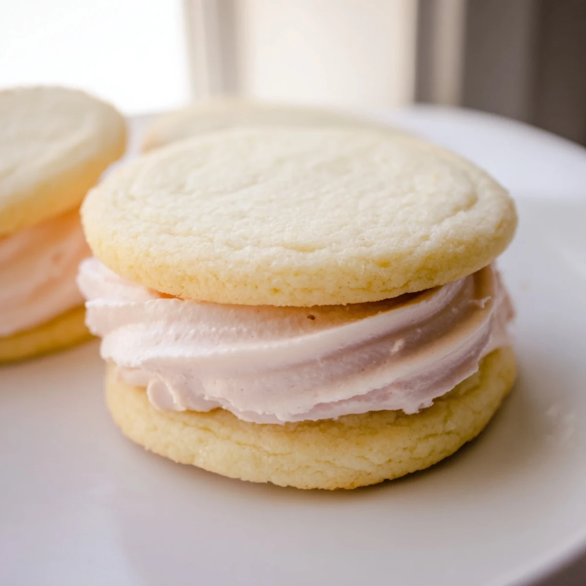 Pastel Sugar Cookie Sandwiches