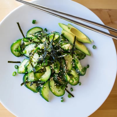 Sushi Cucumber Salad