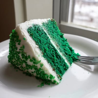 Green Velvet Cake