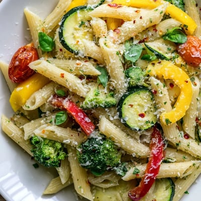 Pasta Primavera Italian Spring Vegetables