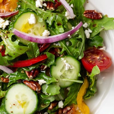 Spring Mix Salad Greens Vegetables