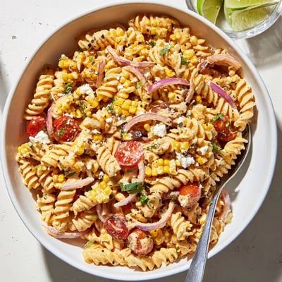 Elote Street Corn Pasta Salad